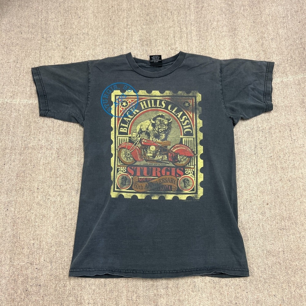 Vintage Sturgis Bike Week Shirt Mens Large Black 2000s Motorcycle Chopper